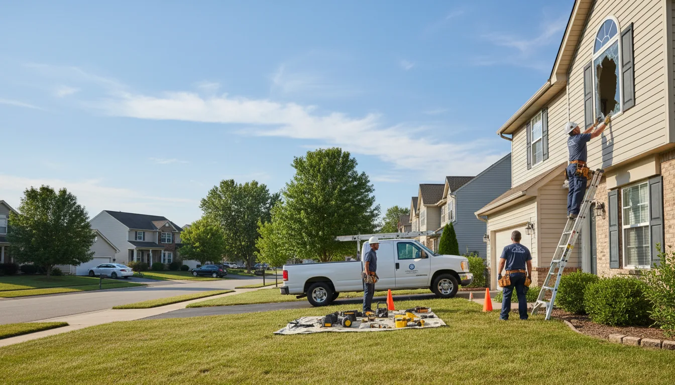 Expert window installer providing residential service in Newhebron, MS